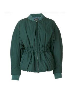 Isabel Marant Dex Padded Bomber in Marrone